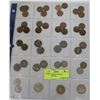 Image 1 : ESTATE SHEET W/VINTAGE CANADIAN COINS -