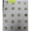 Image 1 : SHEET OF 20 CANADIAN SILVER QUARTERS -