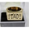 Image 1 : GOLD PLATED RING DAD GIFT SIZE10