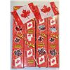 Image 1 : CASE OF CANADIAN FLAG CANDIES (4 BOXES OF 18 IN