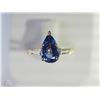 Image 1 : #1-14KT YELLOW GOLD TANZANITE & DIAMOND RING