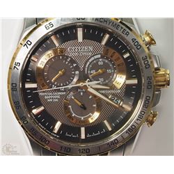 #15-MEN'S CITIZEN ECO-DRIVE CHRONOGRAPH WATCH