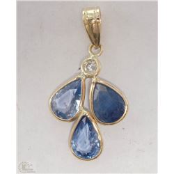 #31-10KT YELLOW GOLD PENDANT