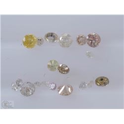 #33-ASSORTED LOOSE GENUINE DIAMONDS(5.00CT)