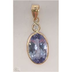 #38-14KT YELLOW GOLD PENDANT