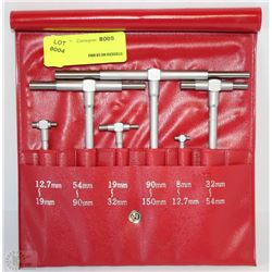MITUTOYO 115-905 8-150MM 6PC TELESCOPING GAUGE SET