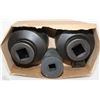 Image 1 : LOT OF 1/4" & 3/4" IMPACT SOCKETS