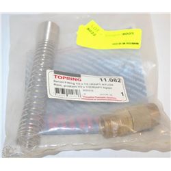 TOPRING SWIVEL FITTING 1/2X1/2 (M)NPT-NYLON