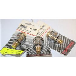 LOT OF 3 MAXPRO IN - LINE LUBRICATOR 1/4 NPT