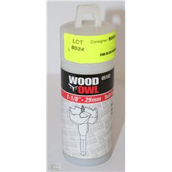 WOOD OWL 1-1/8" SELF-FEEDING WOOD BIT