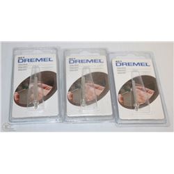 LOT OF THREE 401 DREMEL MANDRELS