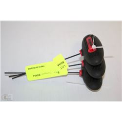 LOT OF 3 WESTWARD HEX KEYS