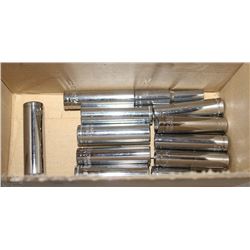 LOT OF 12 ASSORTED WESTWARD SOCKETS