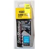 Image 1 : STANLEY 1000PC 1/2" HEAVY DUTY STAPLES
