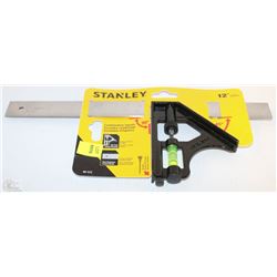 STANLEY 12" COMBINATION SQUARE