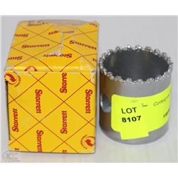 STARRETT 1.3/4" HOLE SAW CARBIDE GRIT BIT