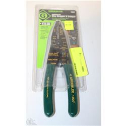 COMBINATION WIRE STRIPPER AND CRIMPER