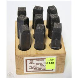 3/8"  NUMBER METAL PUNCH SET