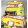 Image 1 : LOT OF 3 VIKING ONE SIZE FITS ALL SAFETY VESTS