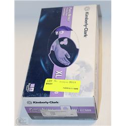 KIMBERLY-CLARK PURPLE NITRILE XL GLOVES