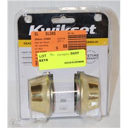 KWIKSET DEAD BOLT SET
