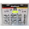 Image 1 : KWIKSET KEYED ENTRY & DEAD BOLT SET