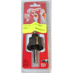 MILWAUKEE 3/8"S SHANK ERGO QUICK CHAIN HOLE SAW