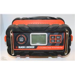 BLACK & DECKER COMBINATION BATTERY CHARGER &