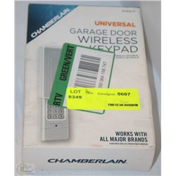 CHAMBERLAIN UNIVERSAL GARAGE DOOR WIRELESS