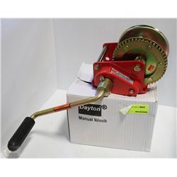 DAYTON MANUAL WINCH