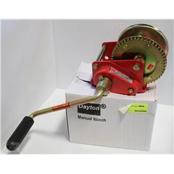 DAYTON MANUAL WINCH