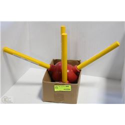 BOX OF 4 MINI PLUNGERS