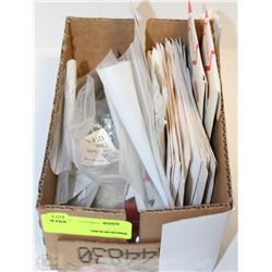 BOX OF COUNTER SINKS AND TAPPING DIES