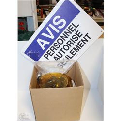 WHELEN ROTABEAM 6 SERIES YELLOW ROTATING LIGHT