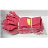 Image 1 : LOT OF RED RUBBER GLOVES