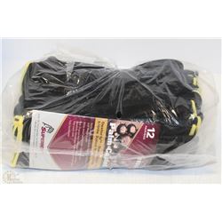 LOT OF SUPERIOR PALM COATED DEXTERITY BLACK WIDOW