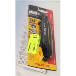 LOT OF 2 TAJIMA SUPER HARD TIP DRIVER CUTTER