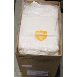 BOX OF DUPONT LARGE PROSHIELD NEXT GEN COVERALLS