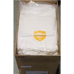 BOX OF DUPONT X-LARGE PROSHIELD NEXT GEN COVERALLS