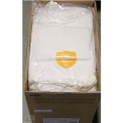 BOX OF DUPONT X-LARGE PROSHIELD NEXT GEN COVERALLS