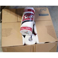 CASE OF SCOTT ROLL TOWELS