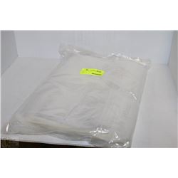 BAG OF 100 12X15 RESEALABLE POLY BAGS