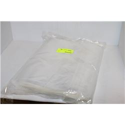 BAG OF 100 12X15 RESEALABLE POLY BAGS