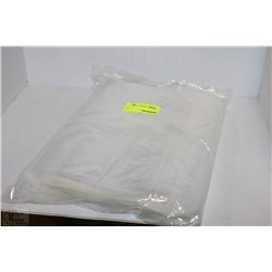 BAG OF 100 12X15 RESEALABLE POLY BAGS