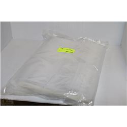 BAG OF 100 12X15 RESEALABLE POLY BAGS