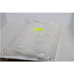 BAG OF 100 12X15 RESEALABLE POLY BAGS