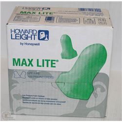 HOWARD LEIGHT MAX LITE LOW PRESSURE FOAM EARPLUGS