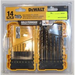 DEWALT 14PC DRILL BIT SET
