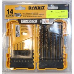 DEWALT 14PC DRILL BIT SET