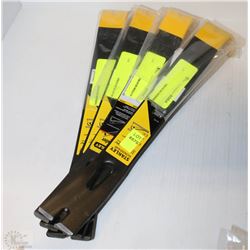 LOT OF 4 STANLEY PRY BARS